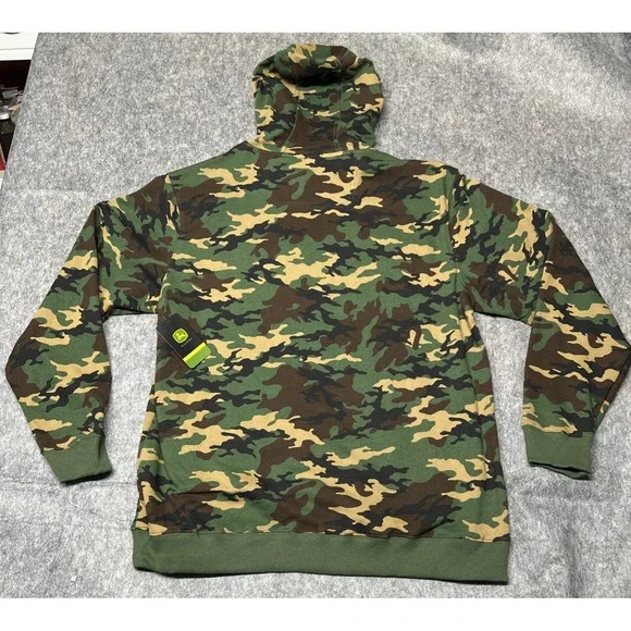 John Deere Hoodie Mens XL Core Camo Logo Sweatshirt NWT Outdoor Hunting(2W-11 - Picture 2 of 8